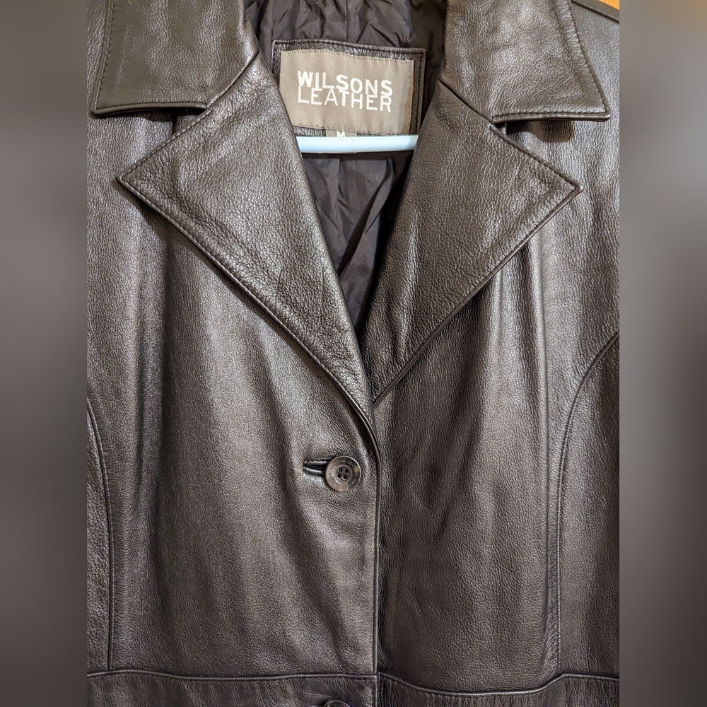 💥 Leather jacket💥 size medium 💥color black